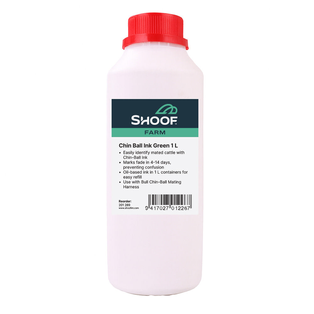 Chin Ball Ink Green 1 Litre