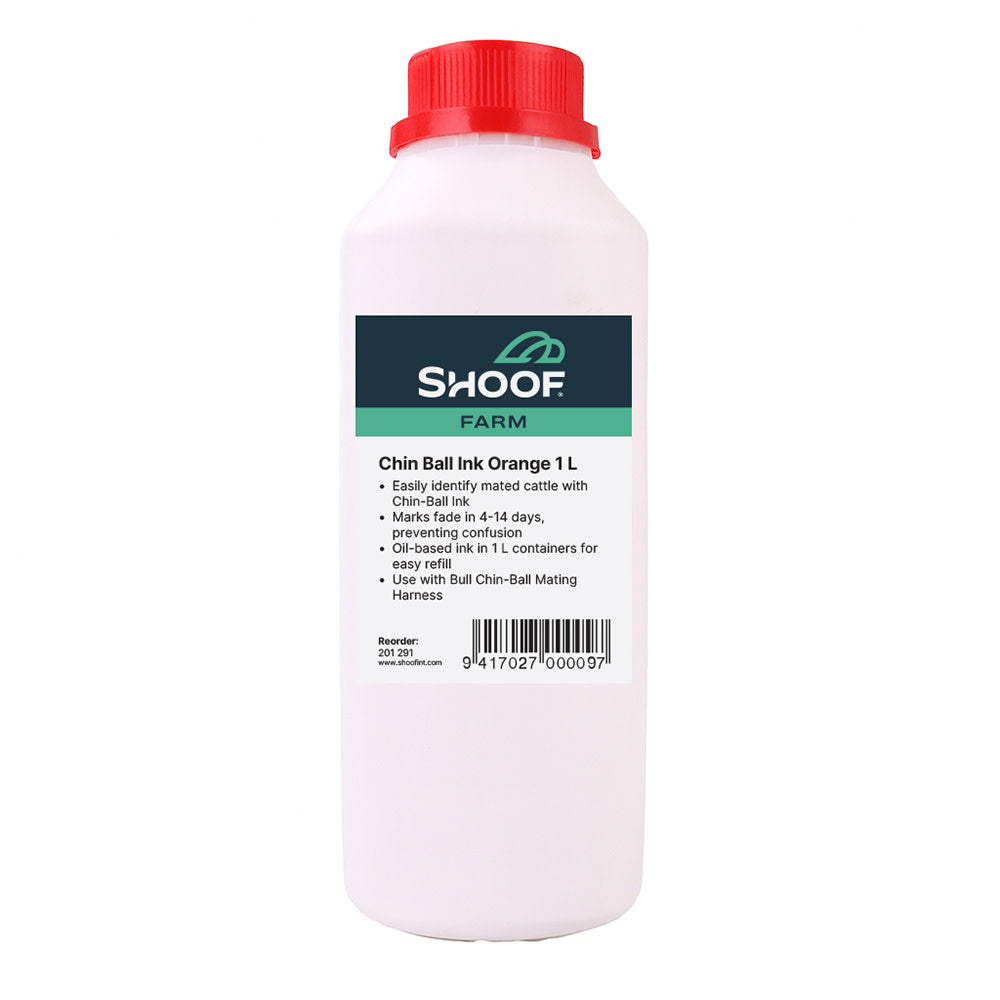 Chin Ball Ink Orange 1 Litre