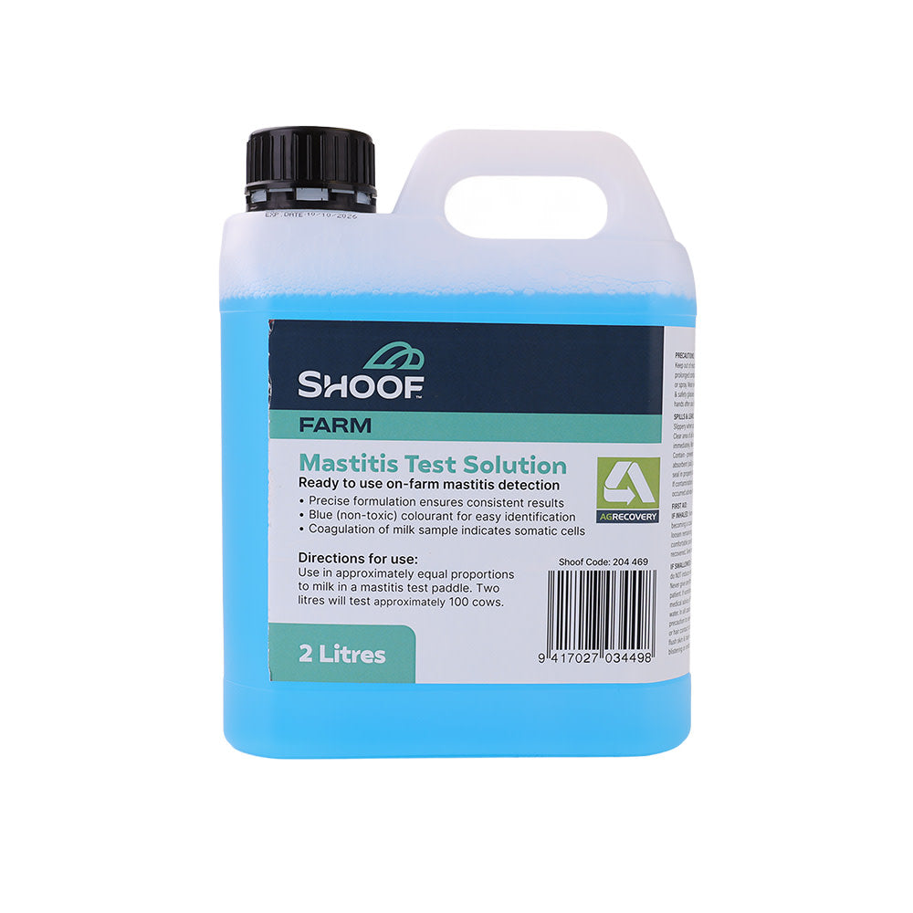Mastitis Test Solution 2 LitresX