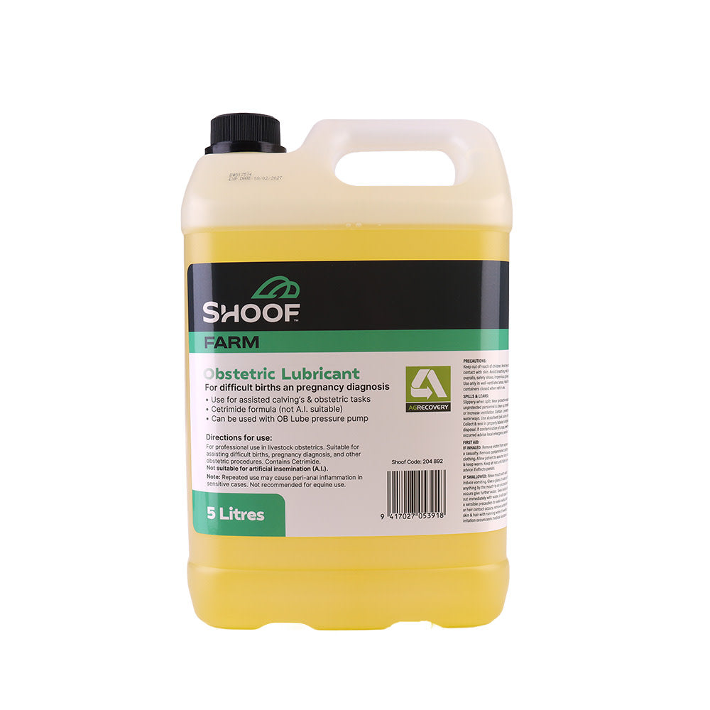 Obstetric Lubricant Shoof 5 LitreX