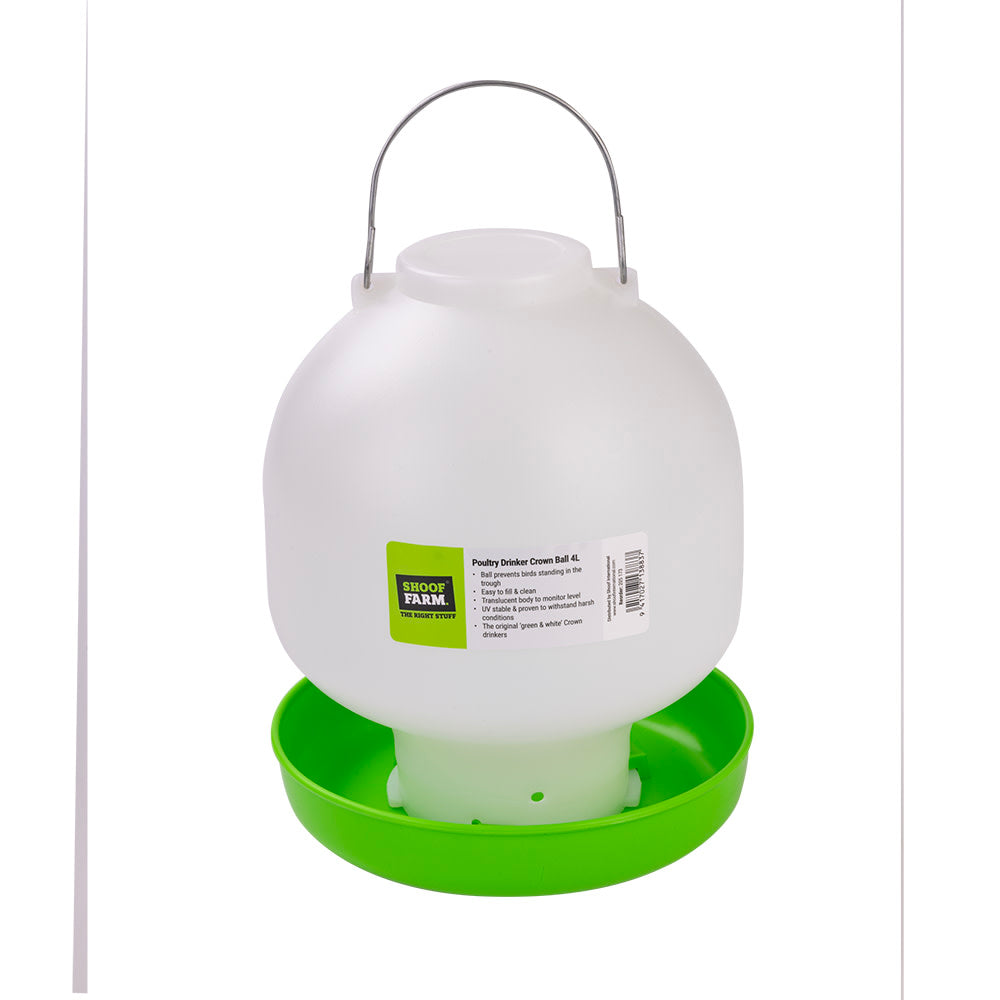 Poultry Drinker Crown Ball 4L