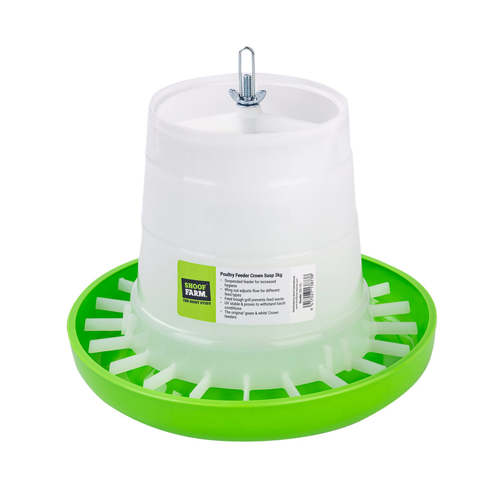 Poultry Feeder Crown Susp 3kg