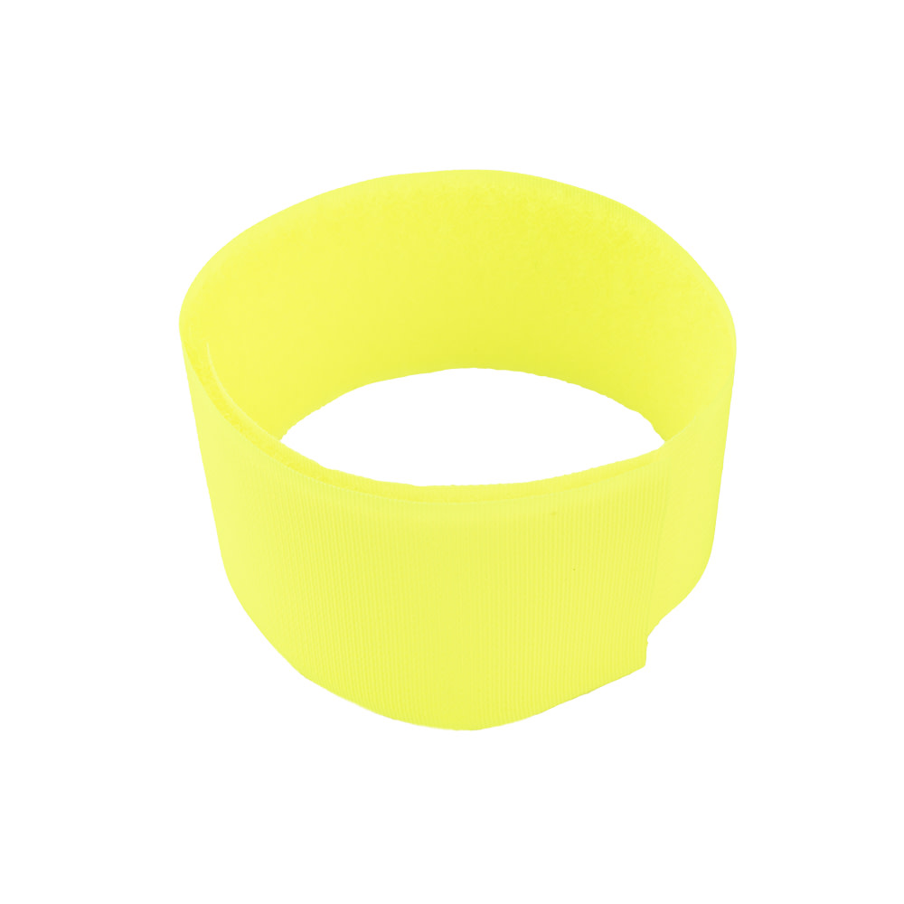Velcro Leg Bands Nylon Neon Yellow 10-Pk