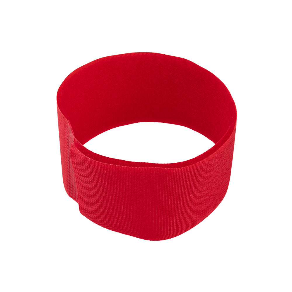Velcro Leg Bands Nylon Red 10-Pk