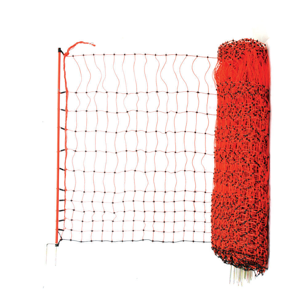 Poultry Netting Electric (Orange) 50m