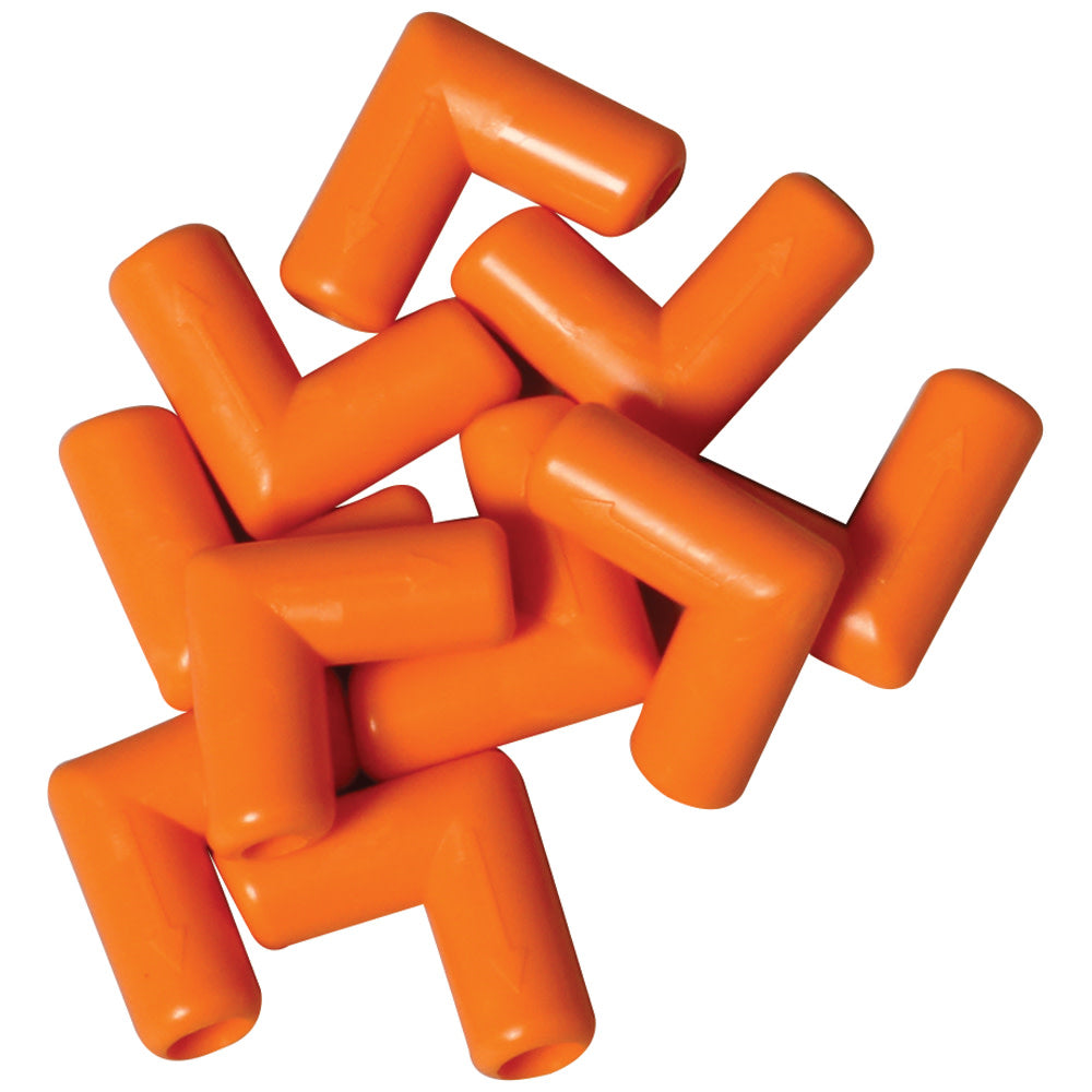 Excal Teat Intake Elbow w Valve 10pk ORG
