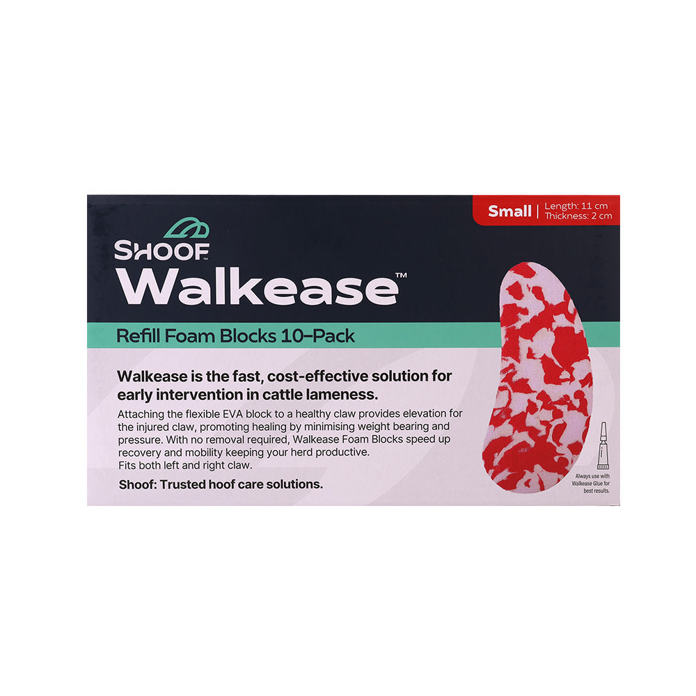 Walkease Blocks-only Small (red) 10pk