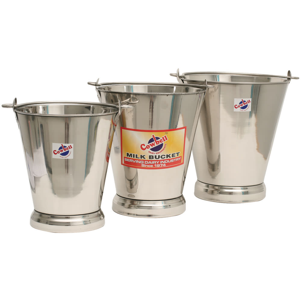 Cowbell Bucket Stainless Steel 7 L