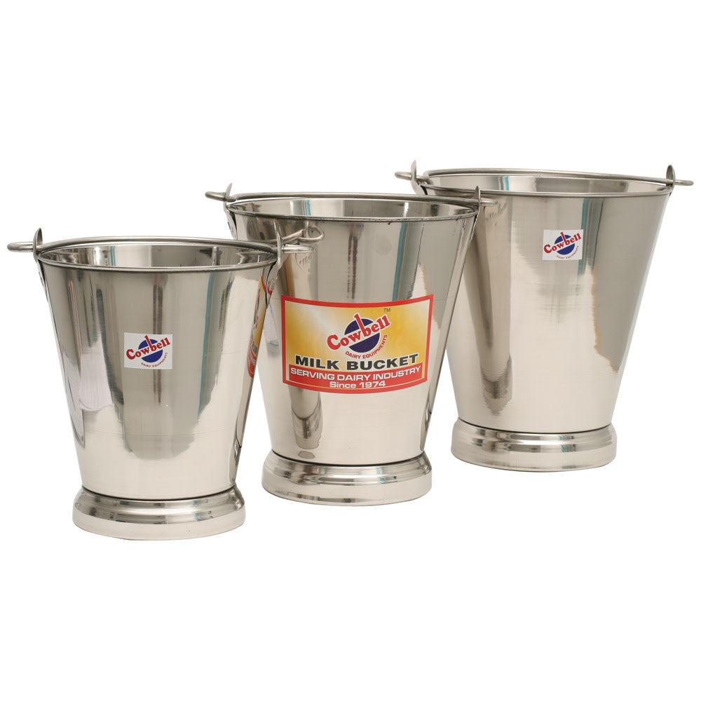 Cowbell Bucket Stainless Steel 13 L