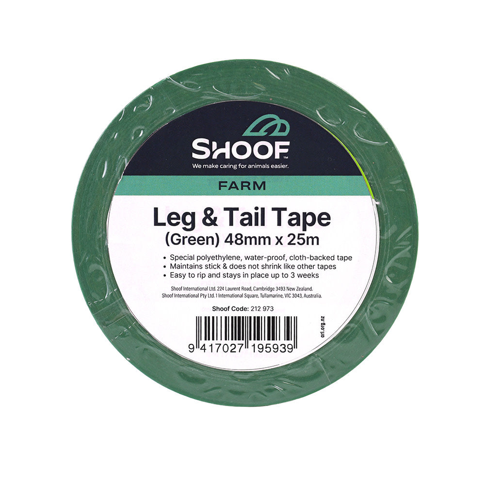 Leg & Tail Tape 25m Green