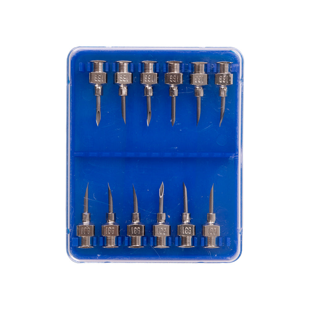 Needles Stainless Steel 16g x 3/8in 12pk