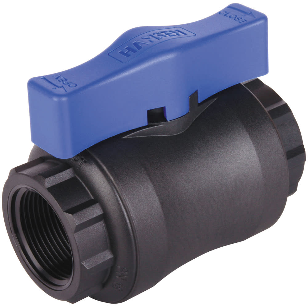Hansen Ball Valve Blue 20mm