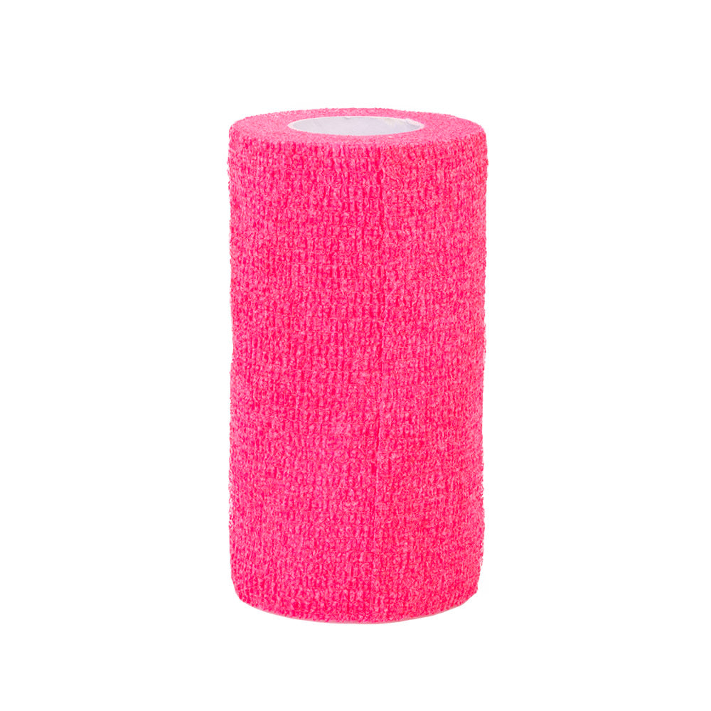 Shoof Farm Bandage Cohesive 10cm Pink