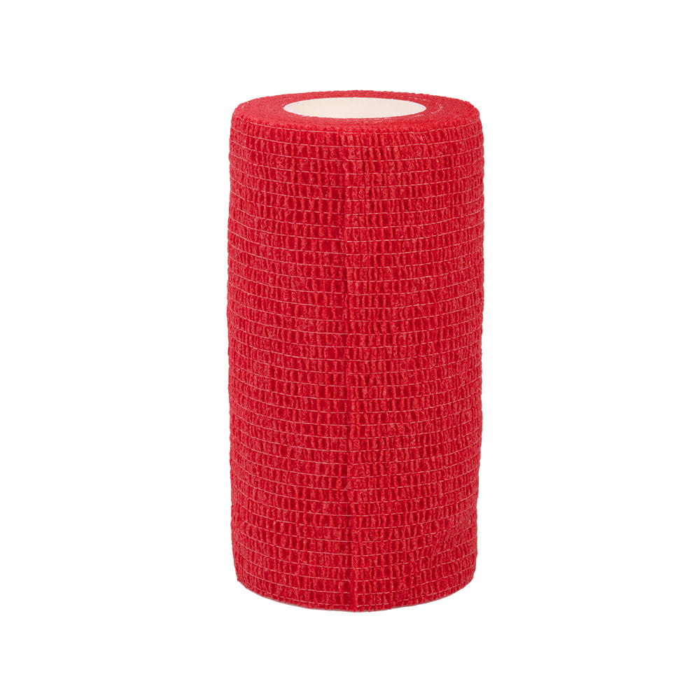 Shoof Farm Bandage Cohesive 10cm Red