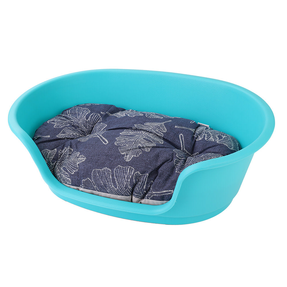 Pet Bed & Cushion Small Aqua