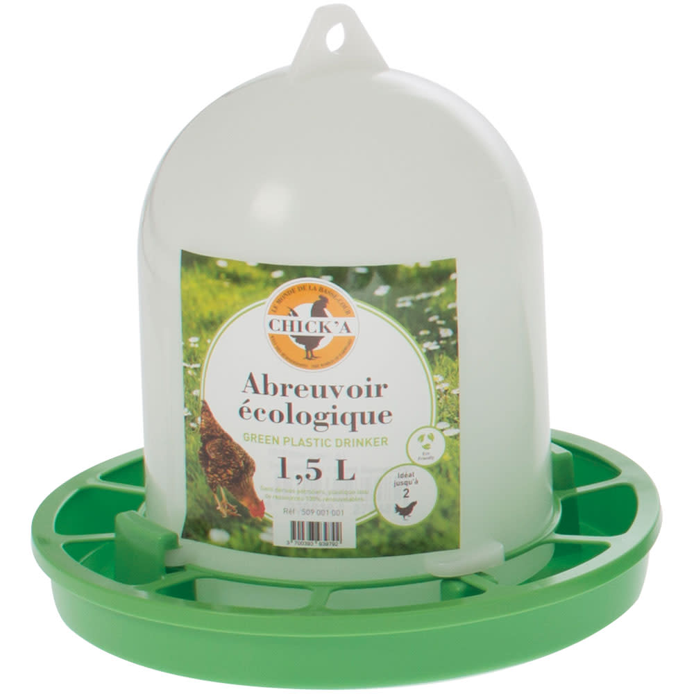 Poultry Drinker Chica Bioplastic 1.5L