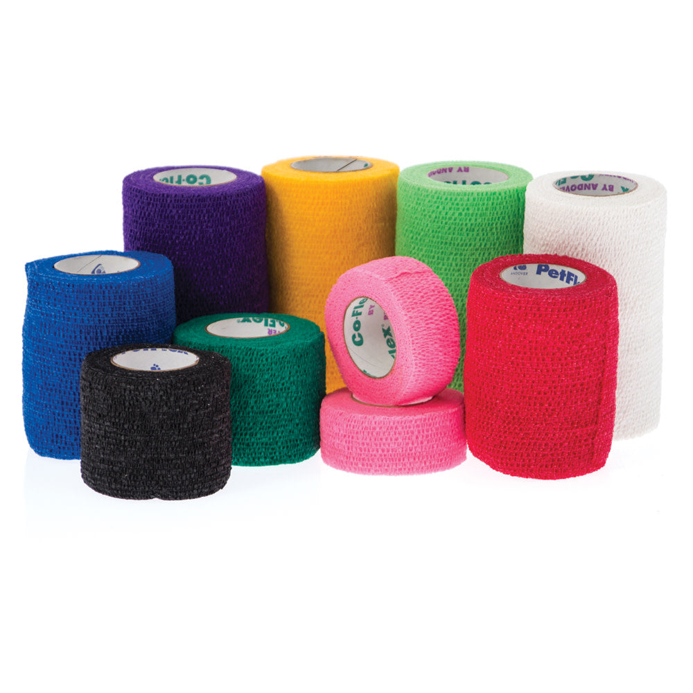 Bandage Cohesive Coflex 5cm Red each