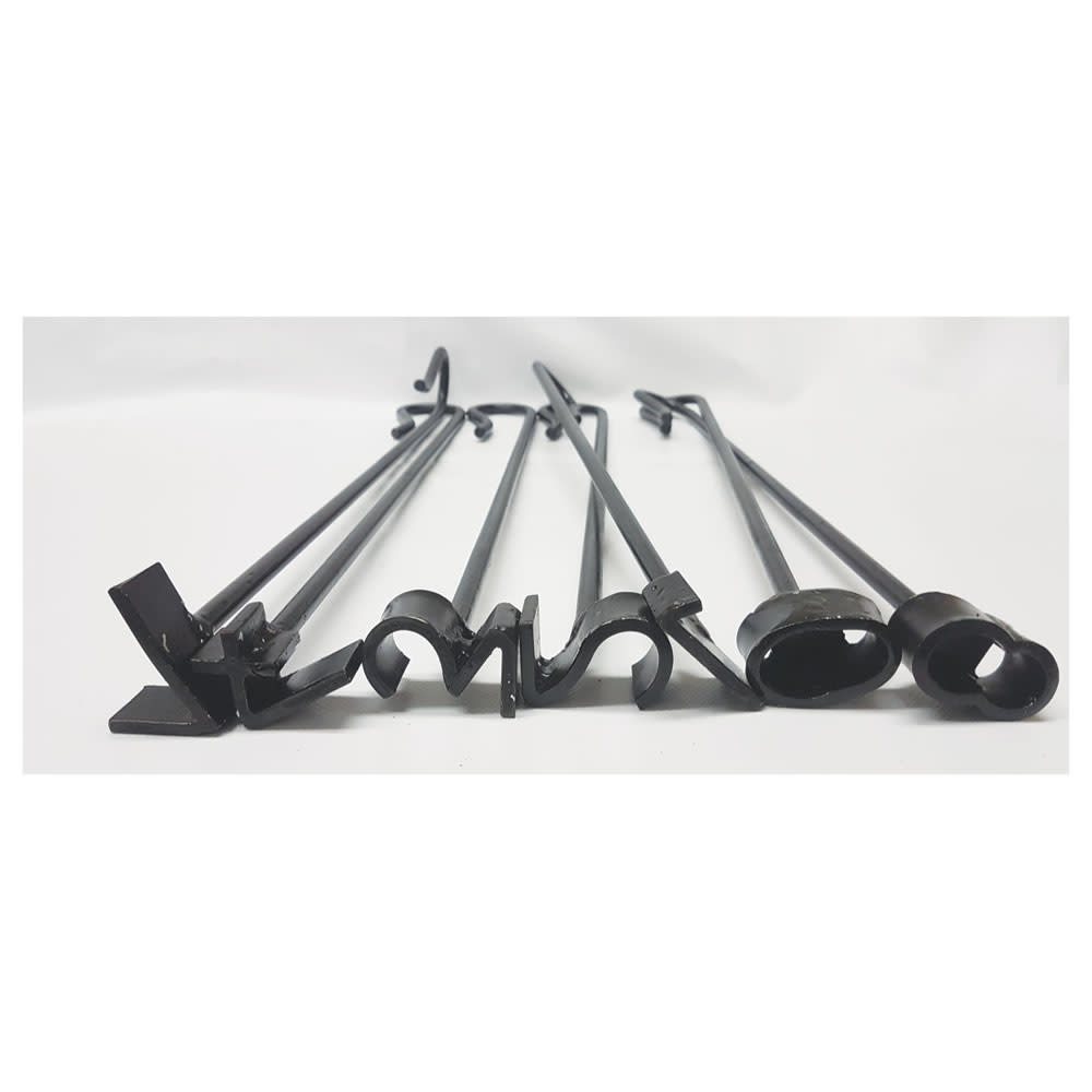 Branding Iron Stainless Fhand 0-9 38mm