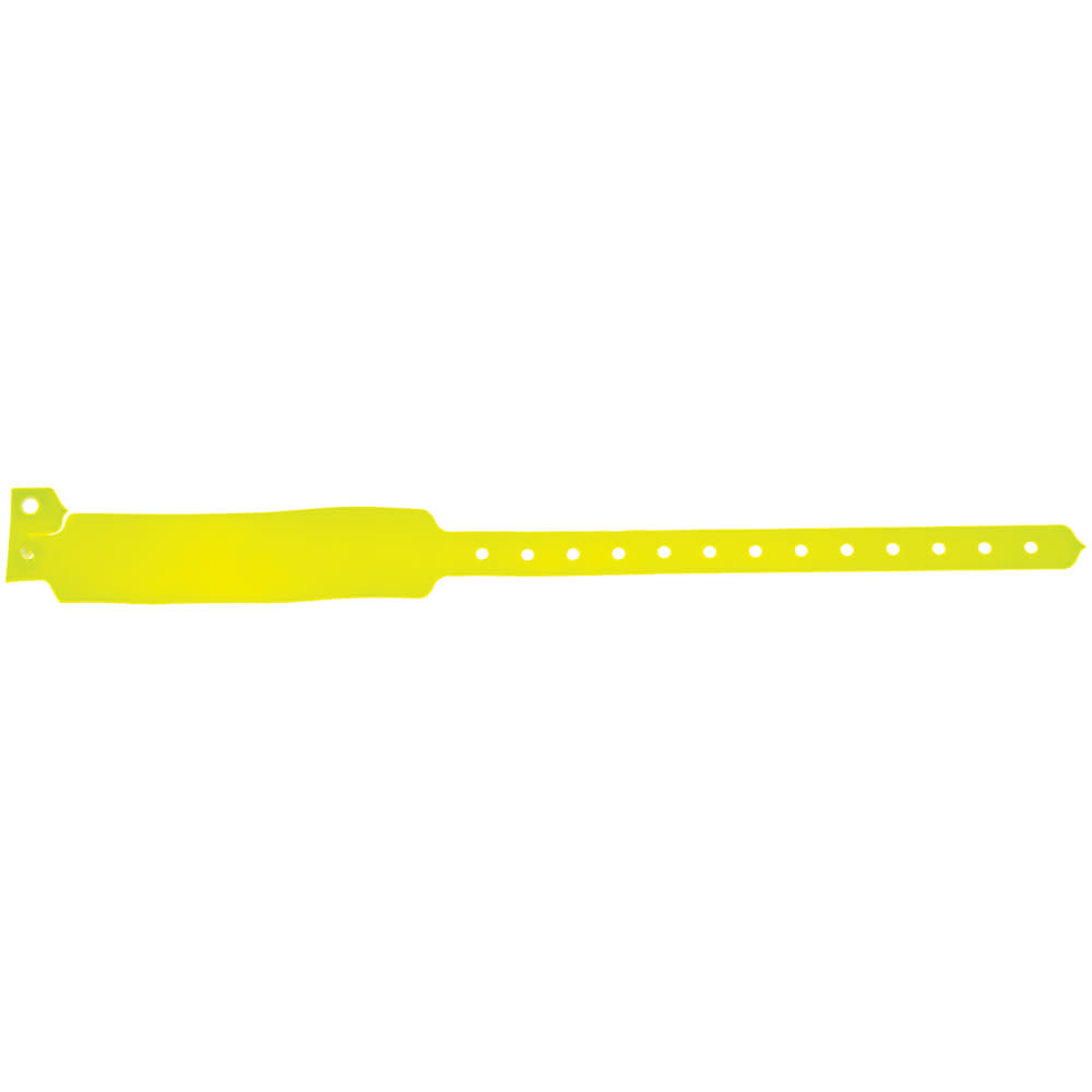 Neck Band Kid PVC 30cm Yellow 50-pack