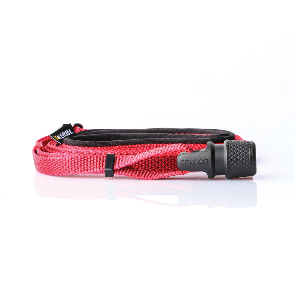 GoLeyGo Dog Leash cpt Sm Webb Red