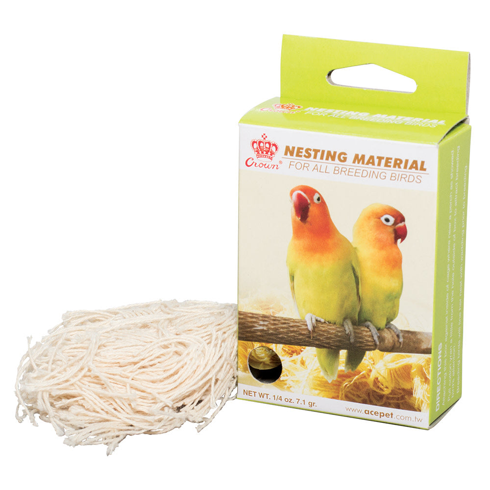 Bird Nest Material Crown 4-pack
