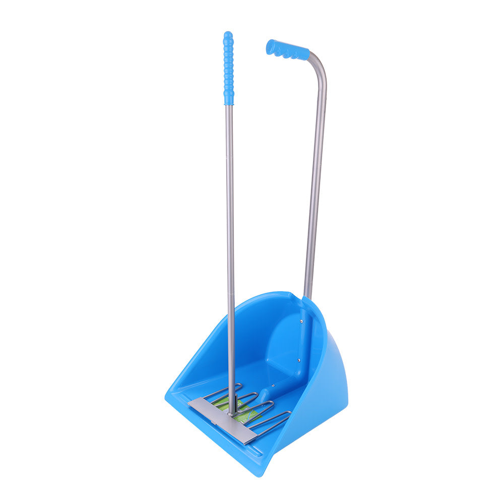 Dung Scoop+Rake Kerbl Mistboy 75cm blue
