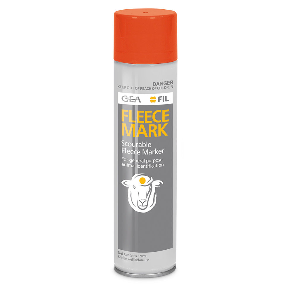 FIL Fleece Mark Aerosol Orange190g/320ml