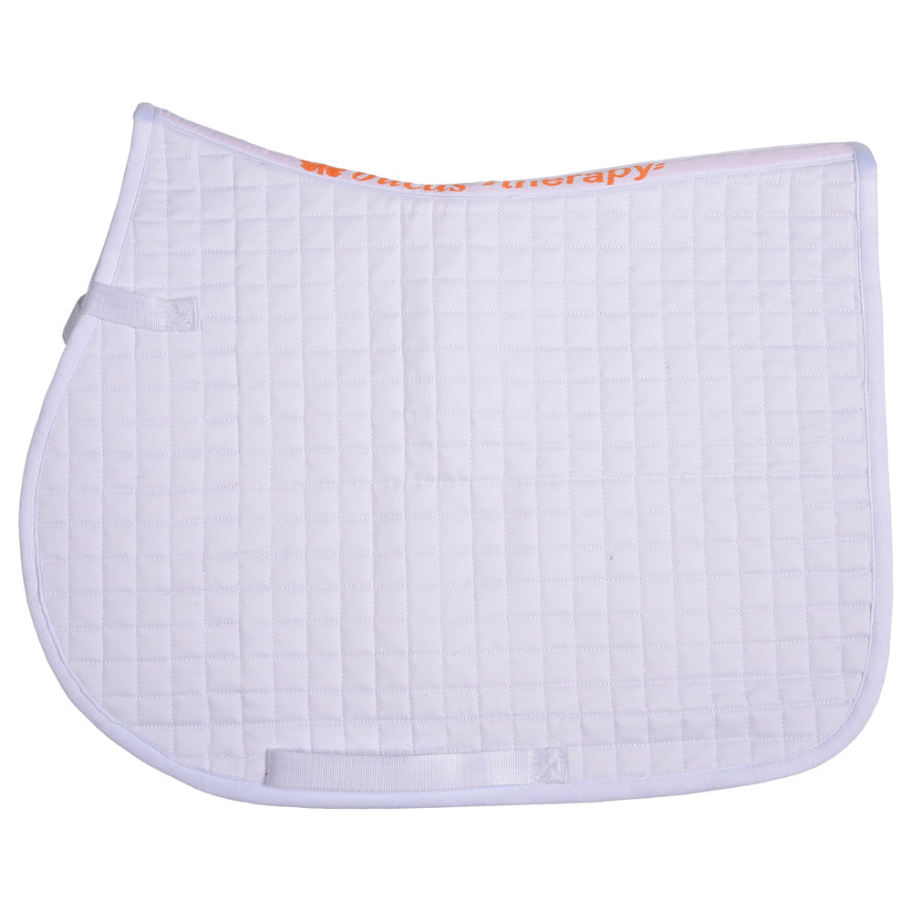 Bucas Therapy Saddle Pad Dressage White