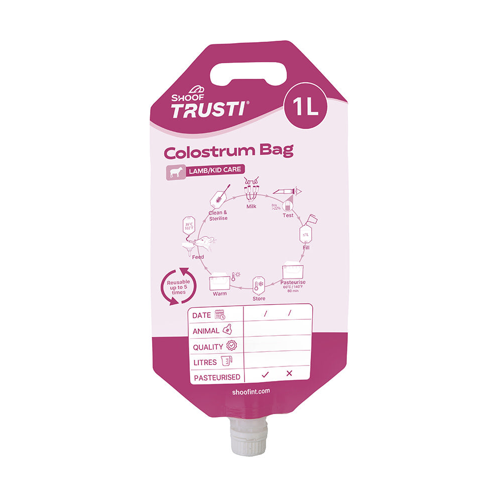 Trusti Colostrum Bags 1 L X 5