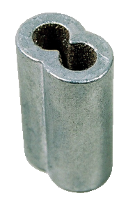 HC4 Crimp Sleeve 4.0mm  Suitable for 3.55 – 4.00mm (9 – 8 gauge) fencing wire (Tub of 50)