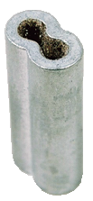 HC2 Crimp Sleeve 1.6 - 2.5mm  (Suitable for 1.60 – 2.50mm (16 - 12.5 gauge) fencing wire (Tub of 100)