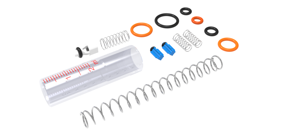 Major Service Kit - 2mL Metal Injectors (Tube-Fed & Bottle Mount)
