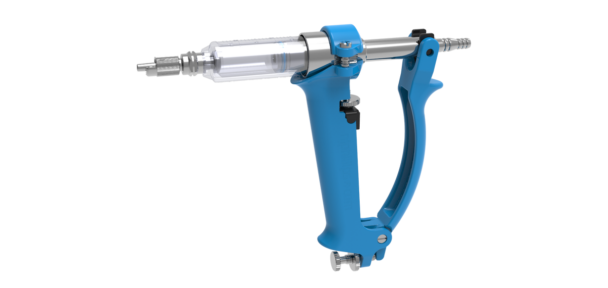 10mL ‘Vaxmaster’ Metal  Injector Increments: 0.5mL