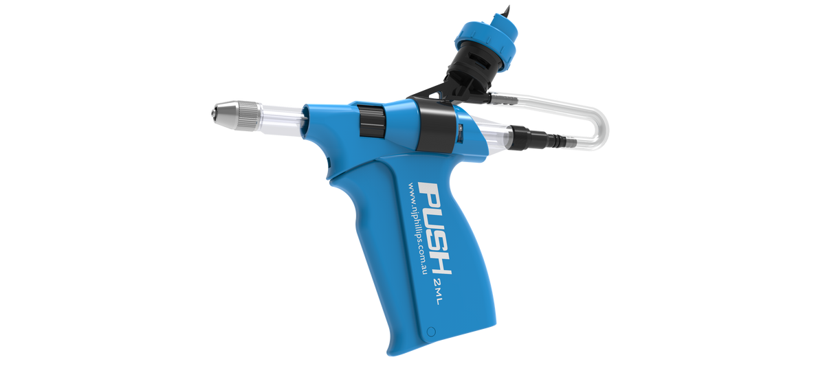 2mL ‘Push‘ Plastic Injector