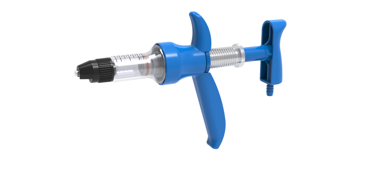 3mL ‘F-Grip’ Plastic Variable Injector