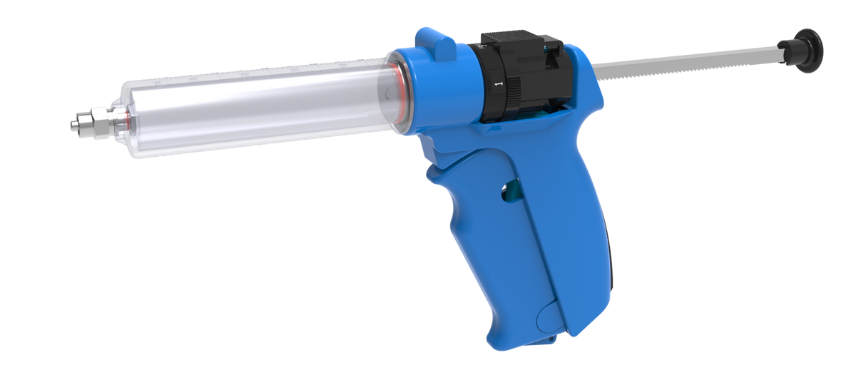 50mL Plastic Pistol Grip  Repeater Increments: 1.0mL