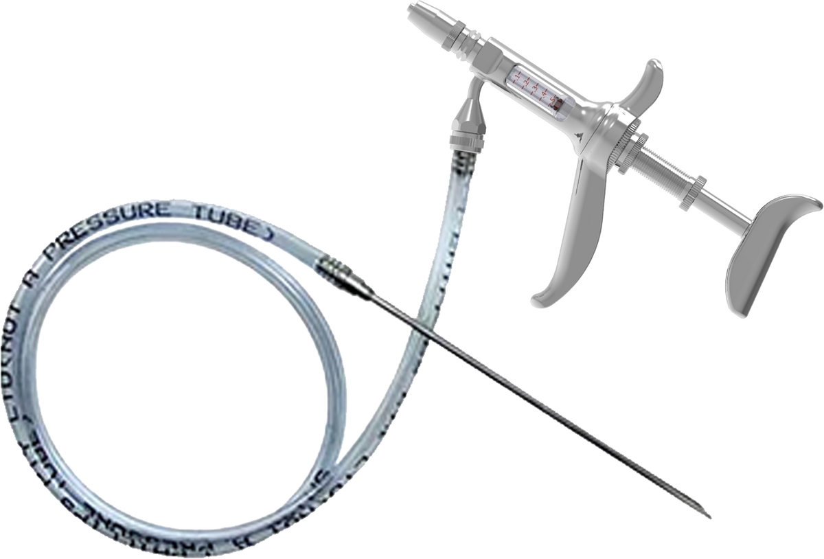 0.5mL Metal Poultry Injector Increments: 0.1mL