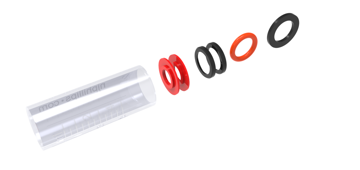 A, D & E Kit - 5mL Metal Tube-Fed Injector