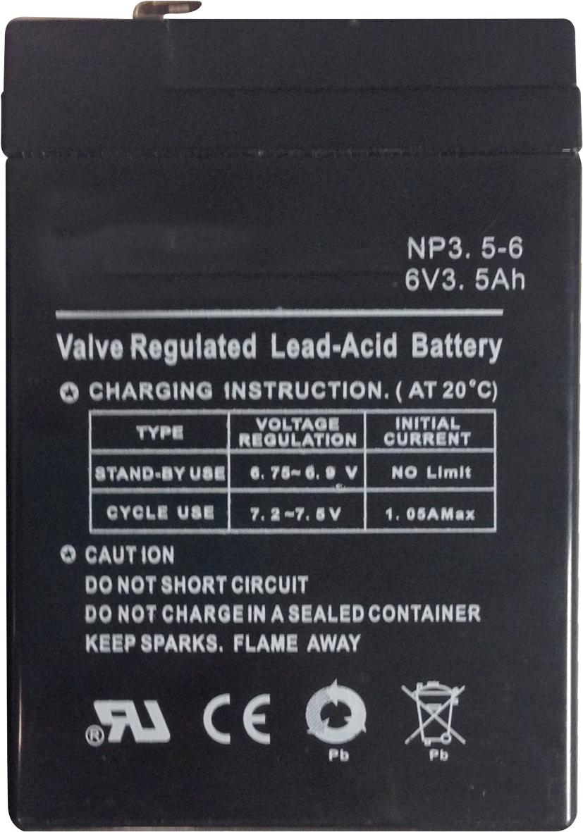Replacement Battery. 6v 4Ahr battery fits OLD S50