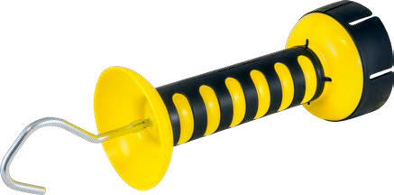 Heavy Duty Gate Handle Yellow & Black
