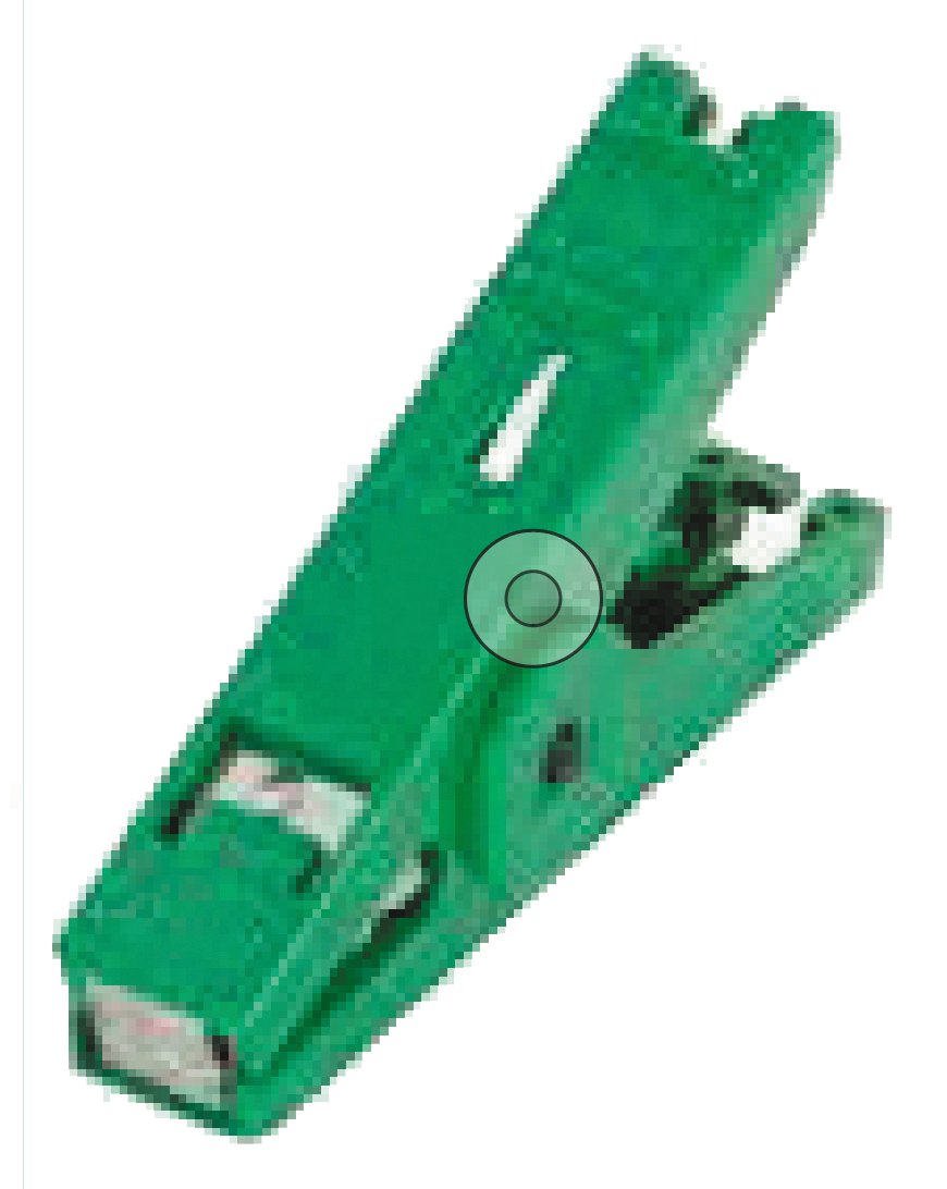 Insulated Battery Clip - Green