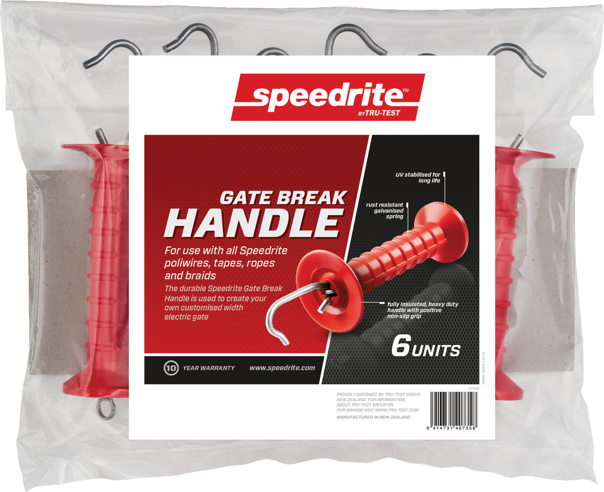 Economy Gatebreak Handle  - Red 6 bag