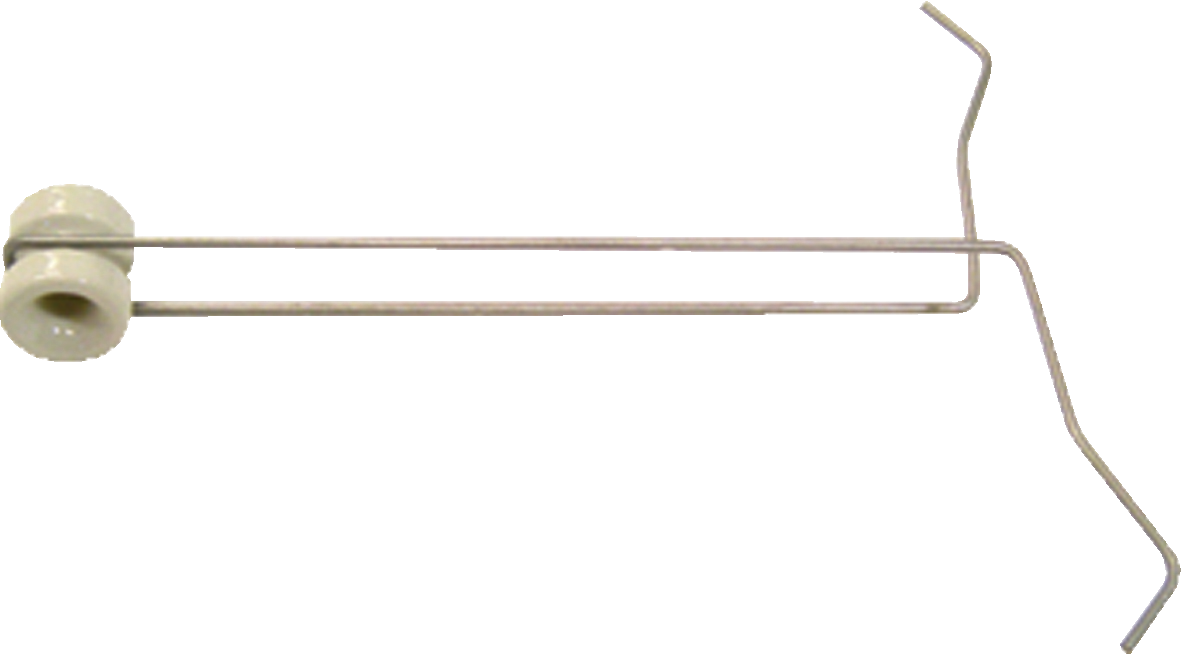 Wire Outrigger 300mm x 3mm galvanised spring steel construction.