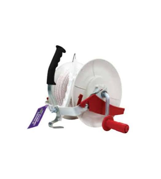 Pre-wound Geared Reel with 200m Extreme Tape & Zammr Handle (3:1 winding ratio)