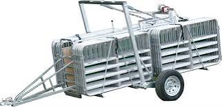 Prattley Sheep Yard 10' Super - approximately 500 ewe capacity using existing fence