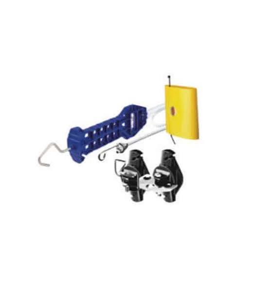 Extreme Reflective Bungy Gate Kit - Expands 7m includes High Vis Flag