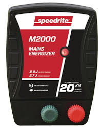 M2000 Mains Energizer (2.0J output, 20km)  3 YEAR REPLACEMENT WARRANTY